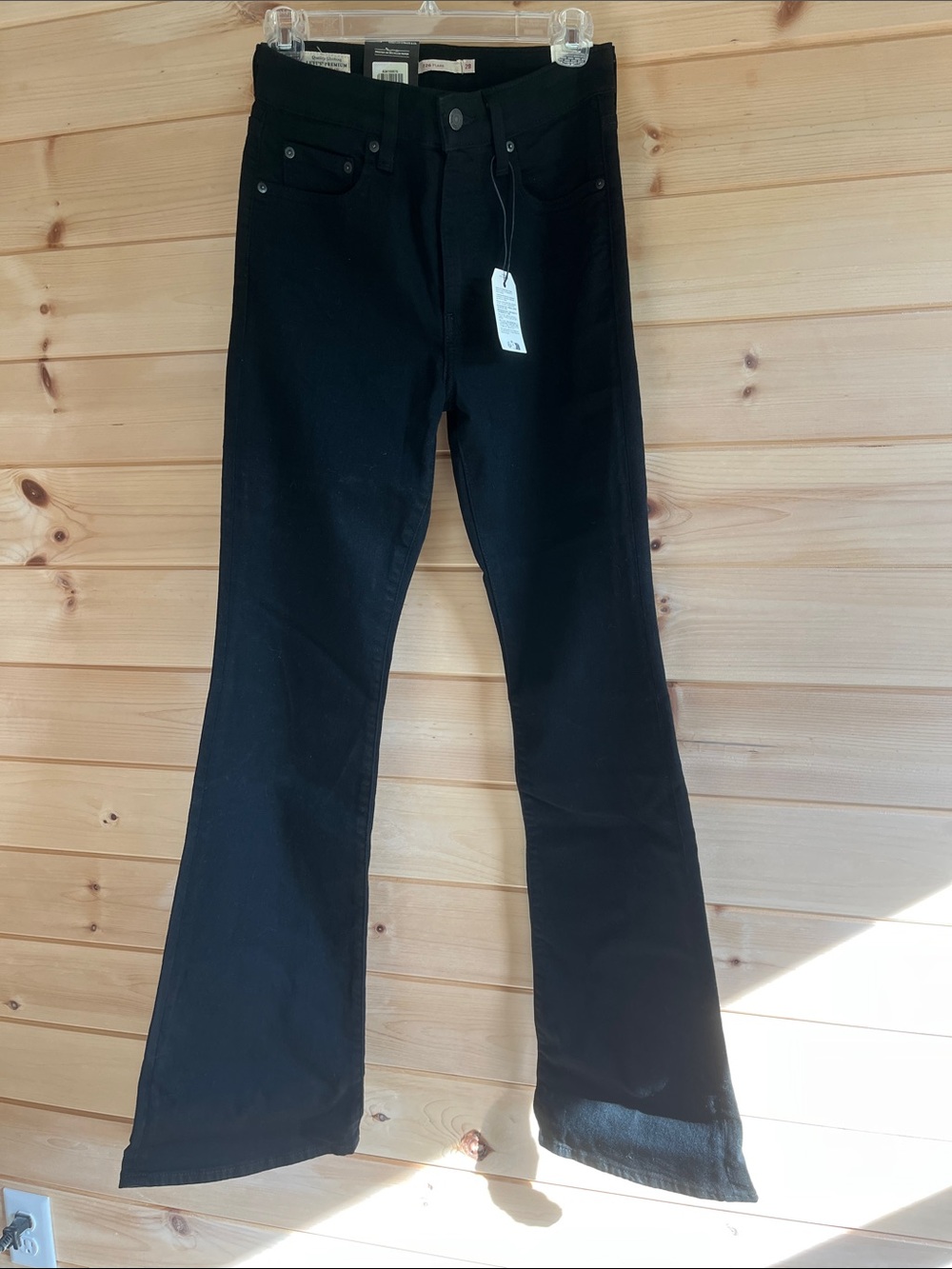 Black Levi’s Flare Jeans